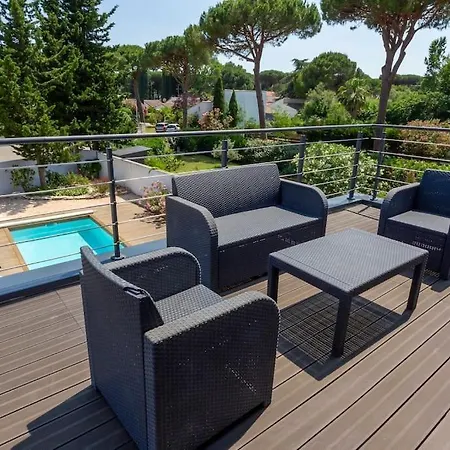 Chez Diane - Luxueuse Avec Piscine Et A Proximite لا غراند موت